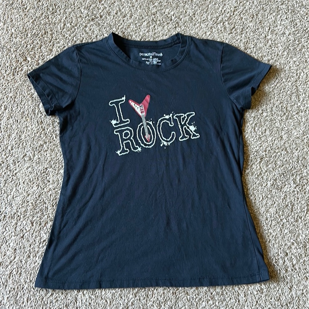 rock n roll baby tee